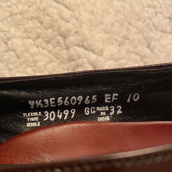 FLORSHEIM Lexington Wingtip Tassel Cognac Leather Loafer Size 10 - Picture 5 of 6